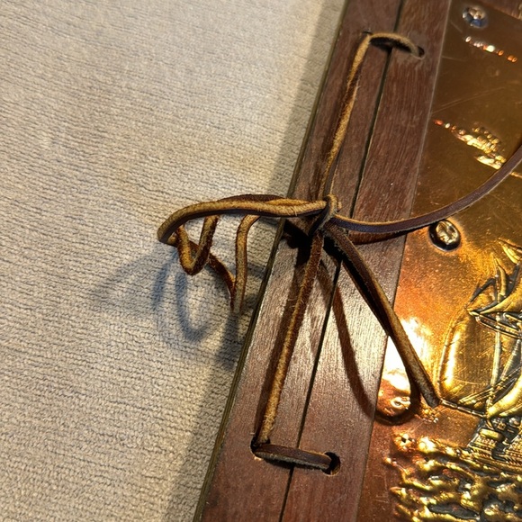 Johnnys  dock restaurant Tacoma, Washington Wood menu vintage - Picture 3 of 11